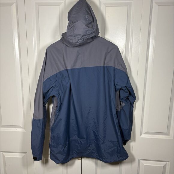 Vintage Cabela’s Dry-Plus Jacket Men’s L Tall Blue Gray Waterproof Outdoor Rain - Picture 3 of 9